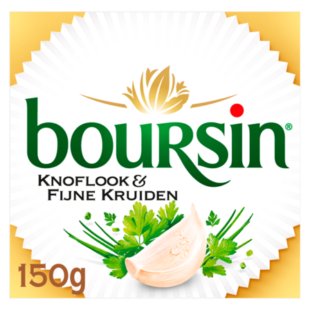 Boursin Knoflook & Fijne Kruiden 150 g