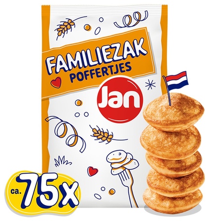 Jan Familiezak Poffertjes  75 Stuks