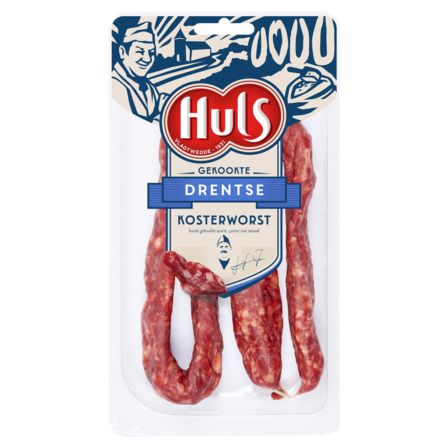 Huls Gekookte Drentse Kosterworst