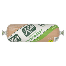 Vegetarische smeerworst met tuinkruiden