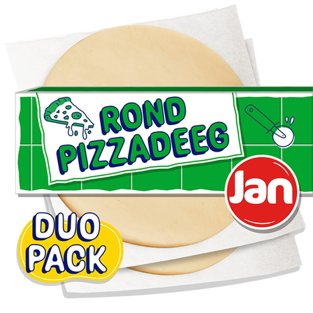 Jan pizzadeeg duopack