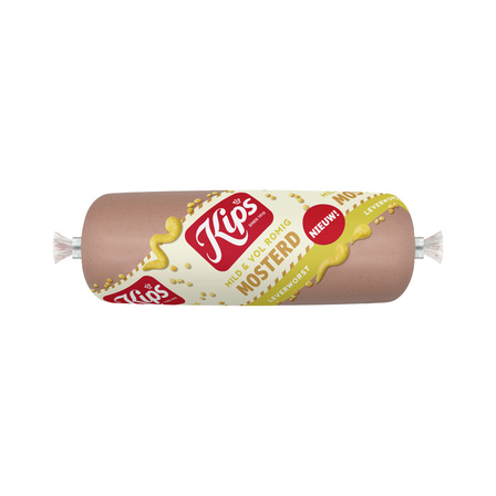 Kips leverworst met mosterd