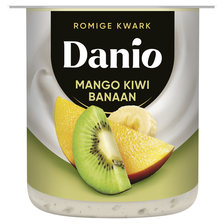 Danio Romige Kwark Mango Kiwi Banaan 450 g