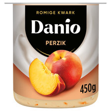 Danio Romige Kwark Perzik 450 g