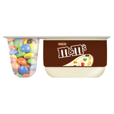 Danone M&M's Vanilleyoghurt
