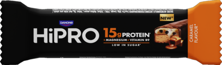 Hipro protein bar caramel