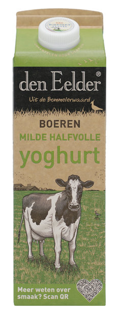 Den Eelder Boeren Milde Halfvolle Yoghurt 1 L