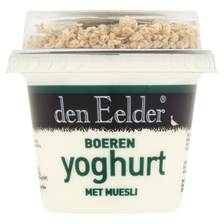 Den Eelder Naturel yoghurt met muesli