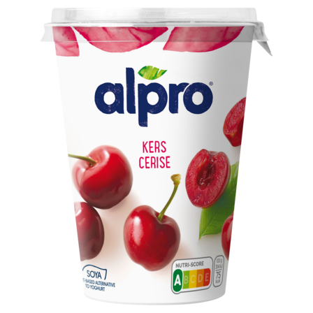 Alpro Plantaardige Variatie op Yoghurt Kers 500 g