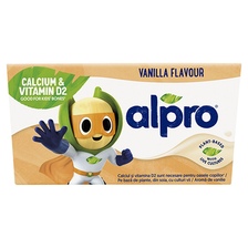 Alpro Plantaardige variatie op yoghurt kids vanille