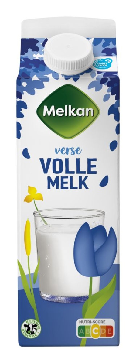 Melkan Verse Volle Melk 1 L