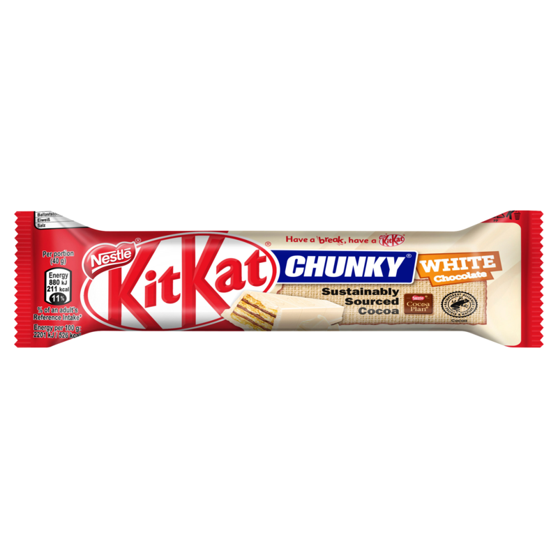 Kit kat chunky white single 40
