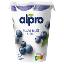 Alpro Plantaardige Variatie op Yoghurt Blauwe Bosbes 500 g