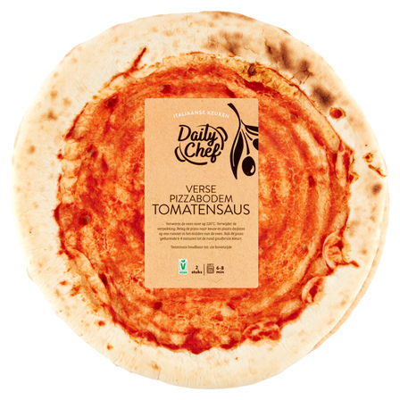 Daily Chef Pizzabodem Duo met Tomatensaus pak