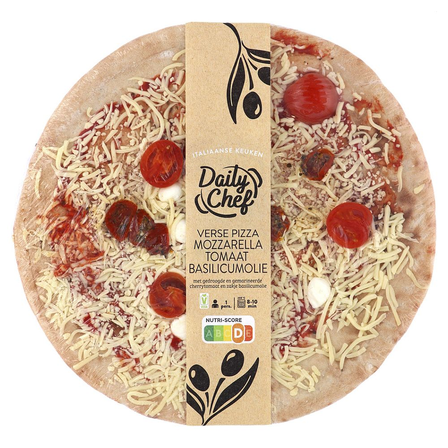 Daily Chef Pizza Mozzarella Tomaat Basilicum