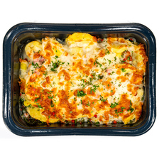 Witlof aardappelschotel