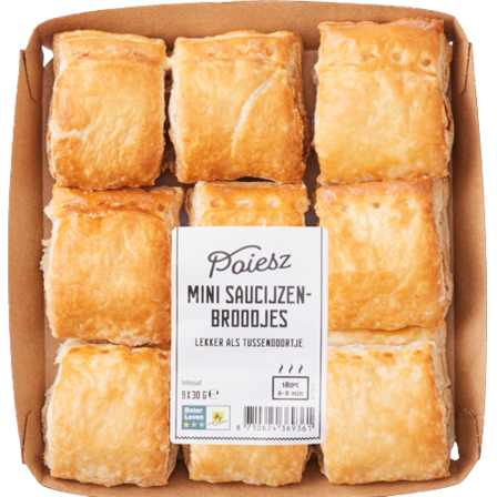 Mini saucijzenbroodjes