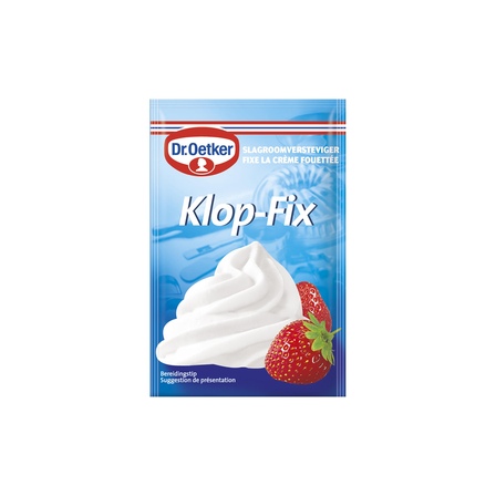 Dr. Oetker Klop-Fix Slagroom 24 g