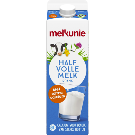 Melkunie Halfvolle Melk met Calcium 1 L