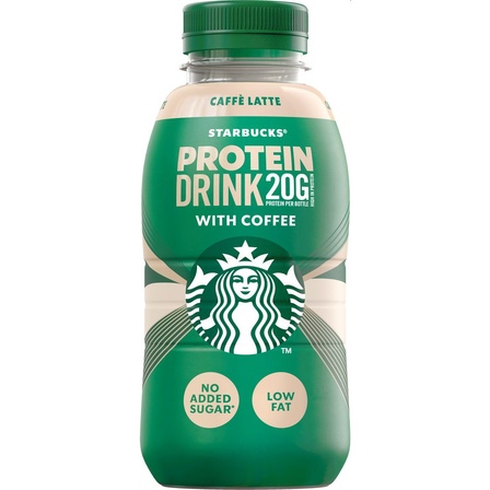 Starbucks proteine drink coffee latte