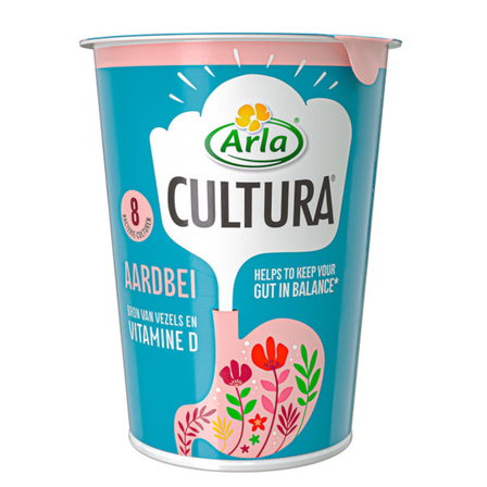 Arla Cultura aardbeienkwark