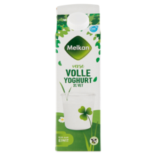 Melkan Verse Volle Yoghurt 3% vet 1 L