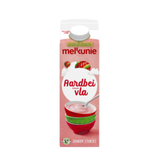 Melkunie Aardbeismaak Vla