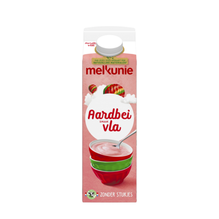 Melkunie Aardbeismaak Vla 1 L