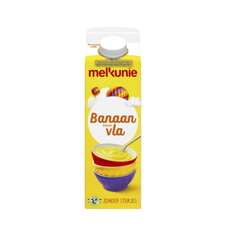 Melkunie Banaansmaak Vla 1 L