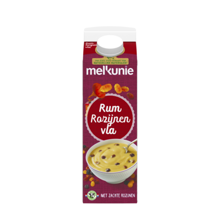 Melkunie Rum Rozijnen Vla 1 L