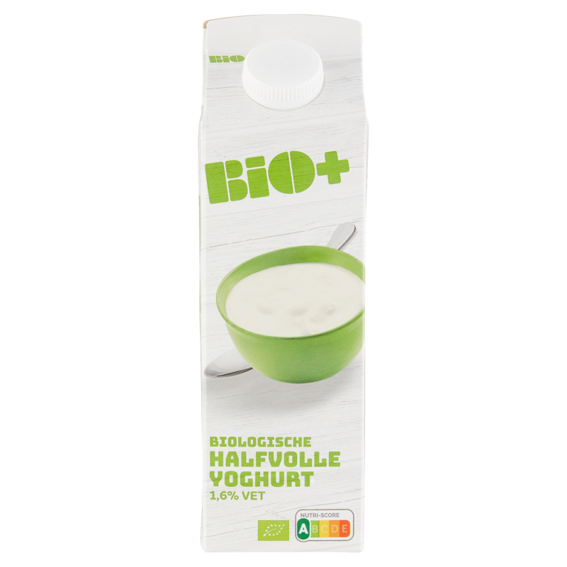 Bio+ Halfvolle Yoghurt 1,6% Vet