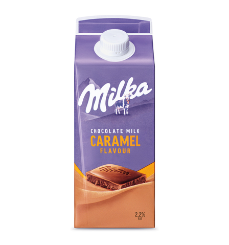 Milka chocolademelk caramel