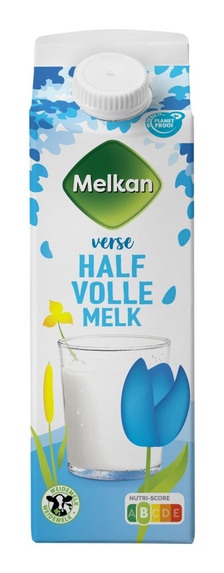 Melkan Biologische  Halfvolle Melk