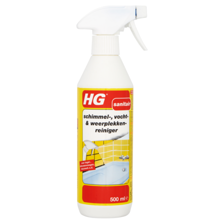 HG Sanitair Schimmel-, Vocht- & Weerplekkenreiniger 500 ml