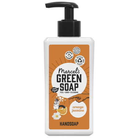 Marcel's Green Soap handzeep  sinaasappel & jasmijn