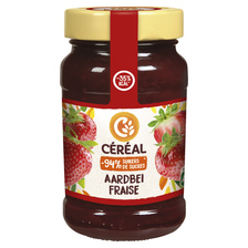 Cereal Aardbei Jam minder suiker