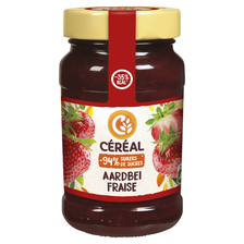 Cereal Aardbei Jam minder suiker