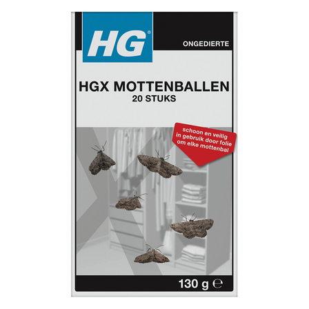 HGX mottenballen