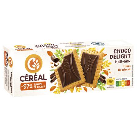 Céréal Minder Suikers Choco Delight 12 Stuks 126 g