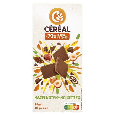 Cereal Hazelnoot Minder Suikers