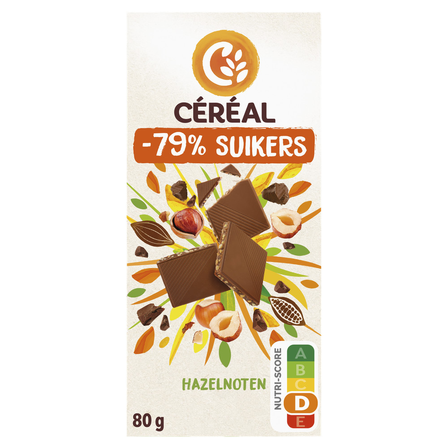 Cereal Hazelnoot Minder Suikers