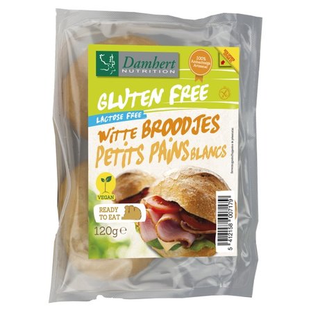 Damhert Witte Broodjes  Glutenvrij