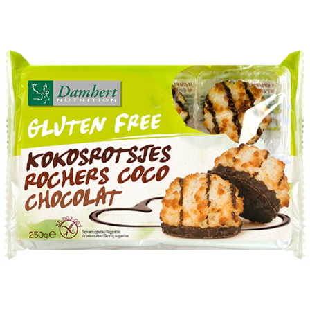 Damhert Kokosrotsjes Chocolade