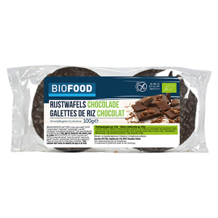 Biofood Rijstwafels Chocolade