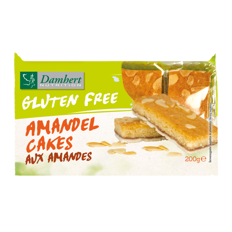 Damhert Nutrition Gluten Free 4 Amandelgebakjes