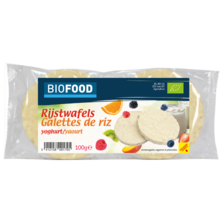 Biofood Rijstwafels Yoghurt