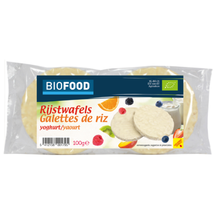 Biofood Rijstwafels Yoghurt