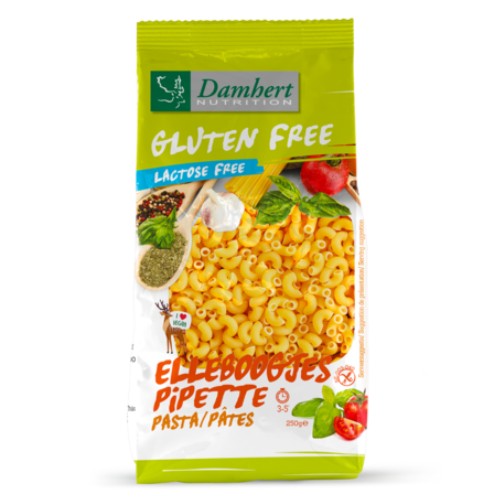 Damhert Macaroni Elleboogjes Gluten- en Lactosevrij