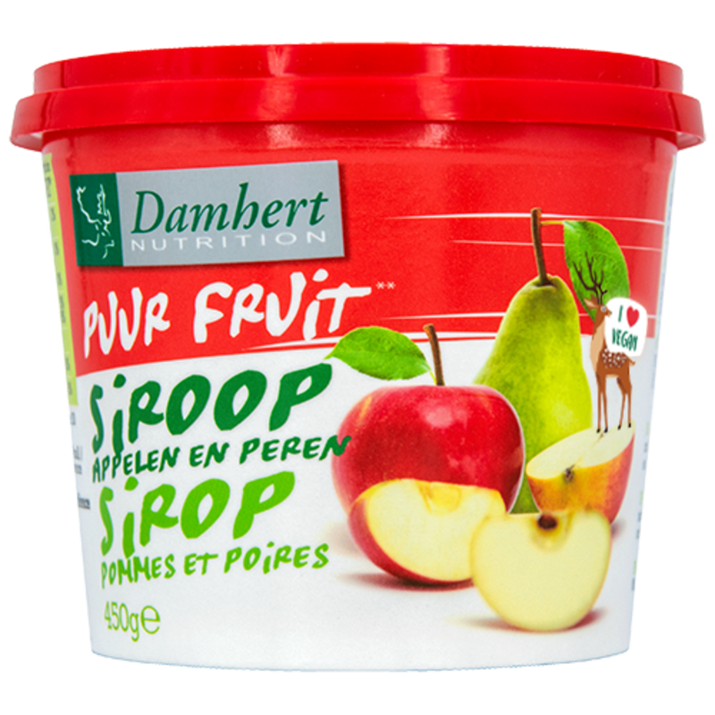 Damhert Appel-Peer Stroop zonder toegevoegde suikers