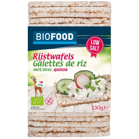 Biofood Rijstwafels Quinoa